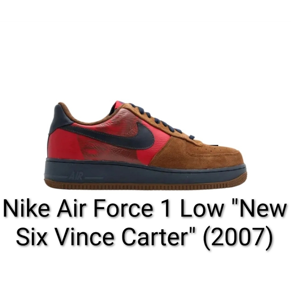 Nike Air Force 1 Low Rare "New Six Vince Carter" (2007) M10.5/W12 EUC